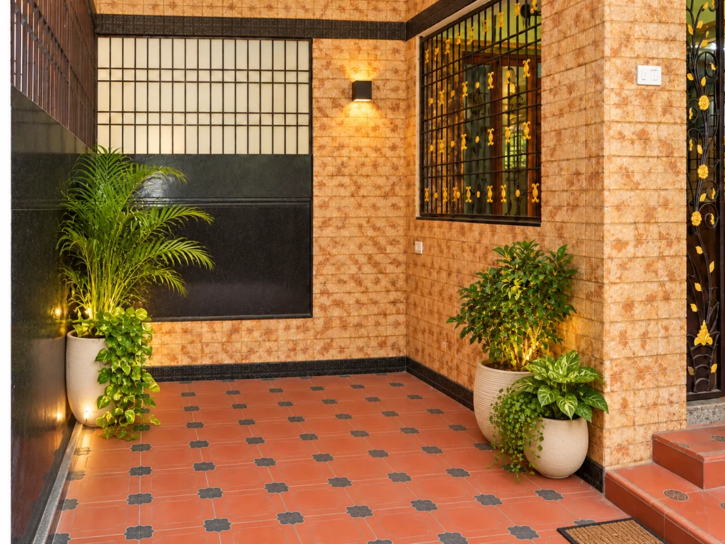 Annam–Anugraha interior and entrance details, view 10