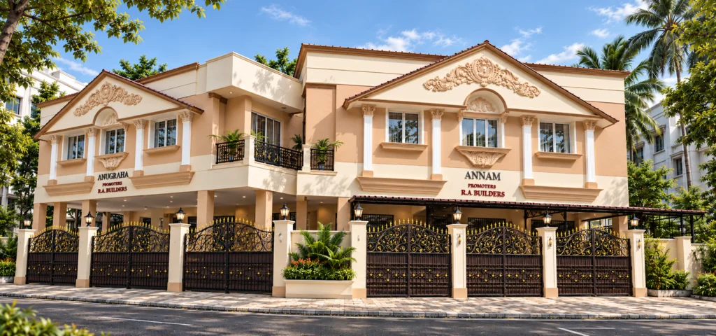 Annam–Anugraha building exterior, view 2