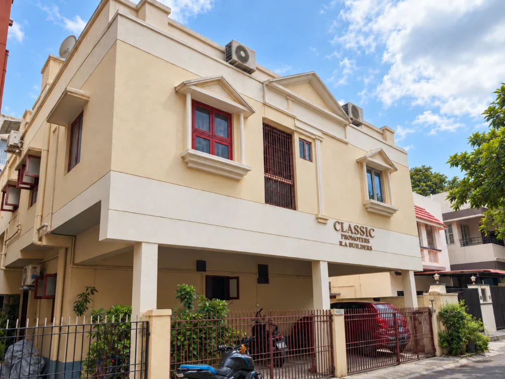 Classic building exterior, view 2