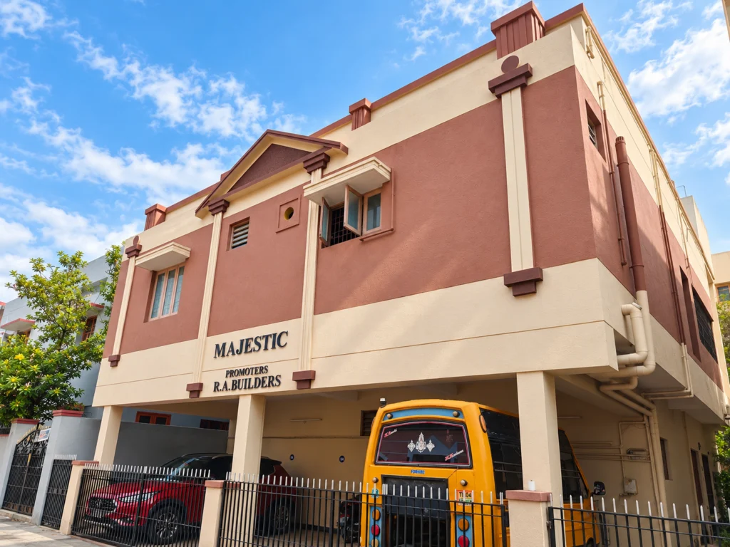 Majestic building exterior, view 2