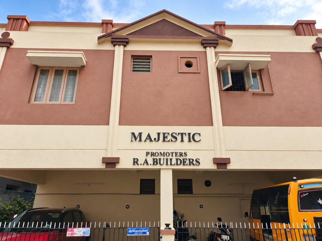 Majestic building exterior, view 3