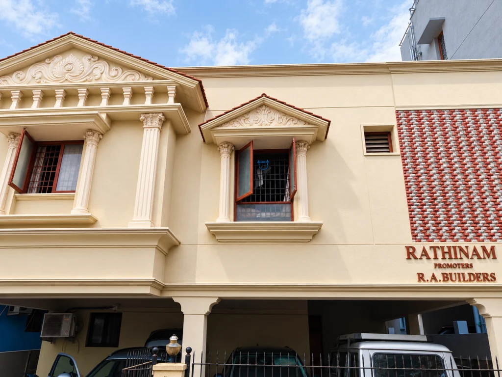 Rathnam building exterior, view 2
