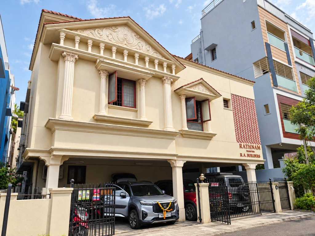 Rathnam building exterior, view 3