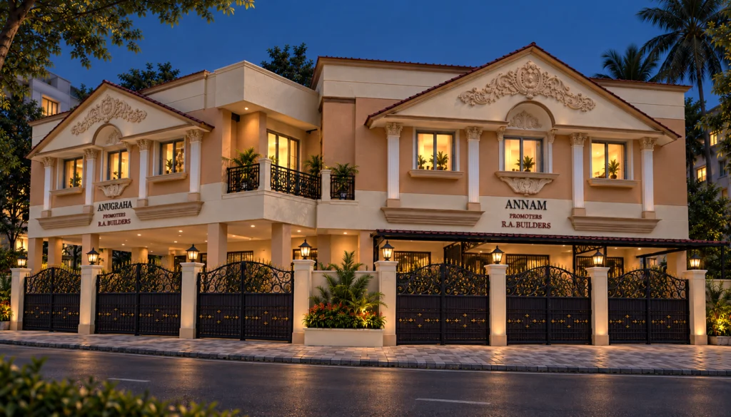 Annam–Anugraha building exterior, view 1